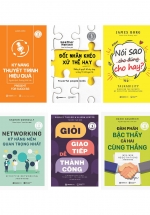 Combo Bộ Sách Kỹ Năng Giúp Bạn Thành Công (Bộ 6 Cuốn)