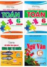 Combo Bộ Sách Tham Khảo Toán – Văn – Khoa Học Tự Nhiên Lớp 6 (Bám Sát SGK Kết Nối Tri Thức Với Cuộc Sống) (Bộ 4 Cuốn)