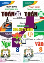 Combo Bộ Sách Tham Khảo Toán – Văn – Khoa Học Tự Nhiên Lớp 8 (Bám Sát SGK Kết Nối Tri Thức Với Cuộc Sống) (Bộ 5 Cuốn)