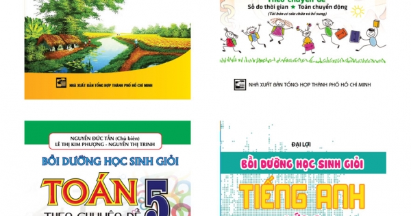 Combo Bồi Dưỡng Học Sinh GIỏi Toán – Văn – Anh Cho Học Sinh Lớp 5
