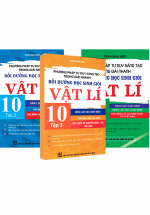 Combo Phương Pháp Tư Duy Sáng Tạo Trong Giải Nhanh Bồi Dưỡng Học Sinh Giỏi Vật Lí 10 (Tập 1+2+3)