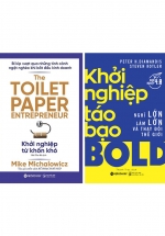 Combo Bước Đi Khởi Nghiệp: Khởi Nghiệp Từ Khốn Khó + Khởi Nghiệp Táo Bạo (2 Cuốn)