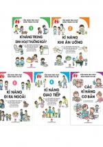 Combo Cẩm Nang Sinh Hoạt Bằng Tranh Cho Bé (Bộ 5 Tập)