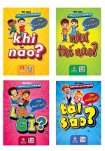 Combo Chìa Khóa Mở Cửa Thế Giới – Em Muốn Biết Khi Nào? + Em Muốn Như Thế Nào? +  Em Muốn Biết Là Gì? + Em Muốn Biết Tại Sao? (Bộ 4 Cuốn)