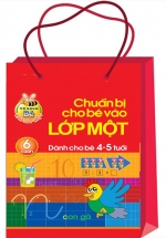 Combo Chuẩn Bị Cho Bé Vào Lớp 1 – Dành Cho Bé 4-5 Tuổi (Túi 6 Cuốn)