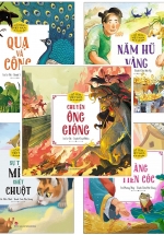 Combo Cổ Tích Việt Nam Cho Bé Mẫu Giáo – Chuyện Ông Gióng + Nàng Tiên Cóc + Sự Tích Mèo Ghét Chuột + Năm Hũ Vàng + Quạ Và Công (Bộ 5 Cuốn)
