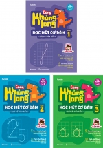 Combo Cùng Khủng Long Học Nét Cơ Bản –  Bé Trai (Bộ 3 Cuốn)
