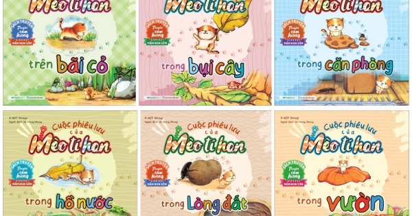 Combo Cuộc Phiêu Lưu Của Mèo Tí Hon (Bộ 6 Cuốn)