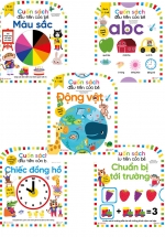 Combo Cuốn Sách Đầu Tiên Của Bé (Dành Cho Bé Từ 3-5 Tuổi) (Bộ 5 Cuốn)