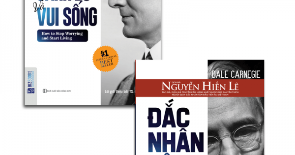 Combo Đắc Nhân Tâm + Quẳng Gánh Lo Đi Và Vui Sống ( Nguyễn Hiến Lê Dịch)