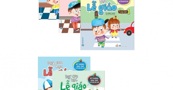 Combo Dạy Con Học Lễ Giáo – Lớp Mầm + Chồi + Lá (6 Cuốn)