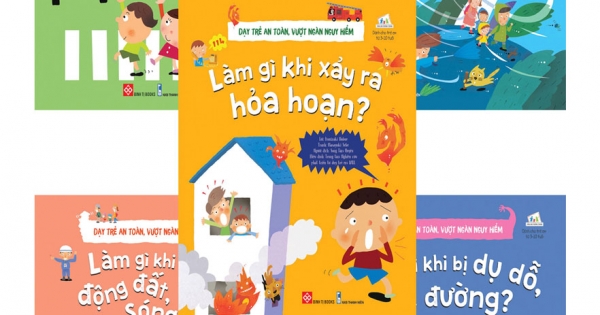Combo Dạy Trẻ An Toàn, Vượt Ngàn Nguy Hiểm (Bộ 5 Cuốn)