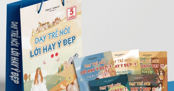 Combo Dạy Trẻ Nói Lời Hay Ý Đẹp – Túi 2 (Từ Quyển 6 Đến 10)