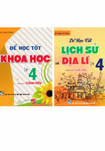 Combo Để Học Tốt Khoa Học + Lịch Sử Và Địa Lí Lớp 4 (Dùng Kèm SGK Cánh Diều)  (Bộ 2 Cuốn)