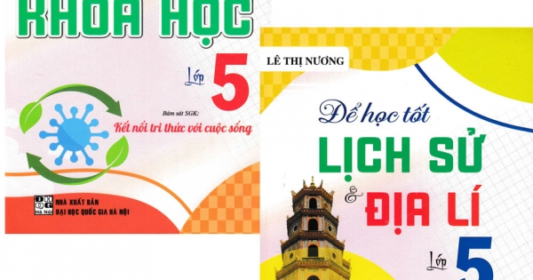 Combo Để Học Tốt Khoa Học + Lịch Sử Và Địa Lí Lớp 5 (Bám Sát SGK Kết Nối Tri Thức Với Cuộc Sống) (Bộ 2 Cuốn)