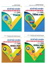 Combo Bộ Đề Luyện Thi THPT Quốc Gia 2020 Môn Toán – Anh – KHXH