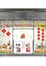 Combo Decal Trang Trí Cửa Kính Ngày Tết 4