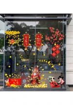Combo Decal Trang Trí Tết Xuân 2020 Phát Tài