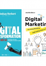 Combo Digital Marketing – Trên Thông Marketing, Dưới Tường Công Cụ Số + Digital Transformation – Chuyển Đổi Số (Bộ 2 Cuốn)