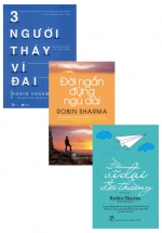 Combo Đời Ngắn Đừng Ngủ Dài + Điều Vĩ Đại Đời Thường + Ba Người Thầy Vĩ Đại (Bộ 3 Cuốn)