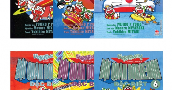 Combo Đội Quân Doraemon Đặc Biệt (Tập 1 Đến Tập 6)