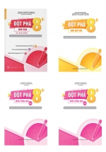 Combo Đột Phá 8+ Kì Thi THPT Môn Toán, Văn, Anh (4 Quyển)