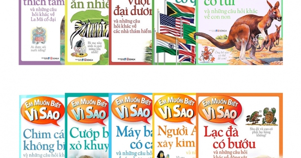 Combo Em Muốn Biết Vì Sao – Phần 1 (Bộ 10 Cuốn)