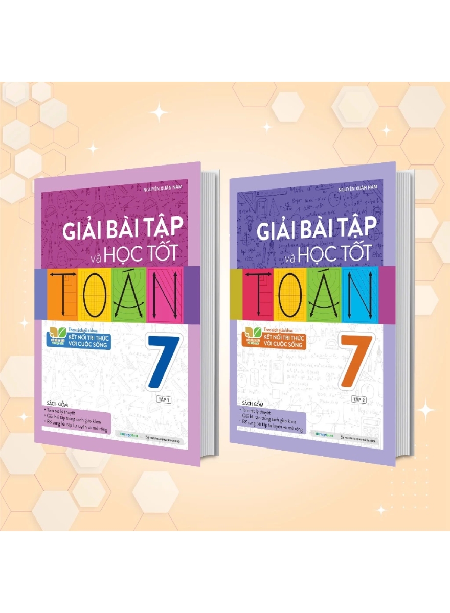 Combo Giải Bài Tập Và Học Tốt Toán 7 – Tập 1+2 (Theo SGK Kết Nối Tri Thức Với Cuộc Sống) (Bộ 2 Cuốn)