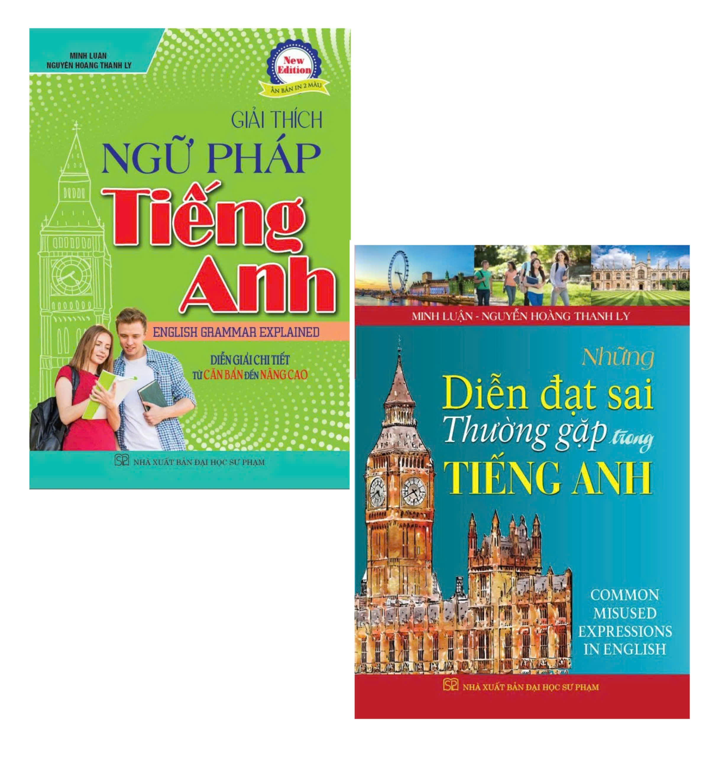 Combo Giải Thích Ngữ Pháp Tiếng Anh – Diễn Giải Từ Căn Bản Đến Nâng Cao + Những Diễn Đạt Sai Thường Gặp Trong Tiếng Anh ( Bộ 2 Cuốn)