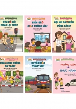Combo Giáo Dục An Toàn Giao Thông – Dành Cho Trẻ 5-6 Tuổi (Bộ 6 Cuốn)
