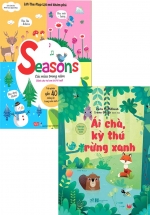 Combo Giáo Dục Đa Giác Quan – Ái Chà, Kỳ Thú Rừng Xanh + Lift-The-Flap- Lật Mở Khám Phá – Seasons – Các Mùa Trong Năm (Bộ 2 Cuốn)