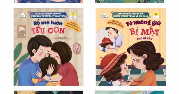 Combo Giáo Dục Đầu Đời Cho Trẻ – Những Bài Học Tự Bảo Vệ Bản Thân (Bộ 6 Cuốn)