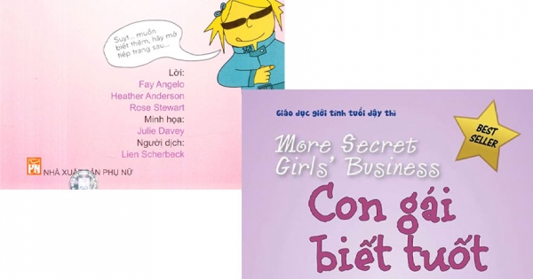 Combo Giáo Dục Giới Tính Tuổi Dậy Thì: Bí Mật Của Con Gái + Con Gái Biết Tuốt (Bộ 2 Cuốn)