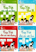 Combo Hành Trang Vào Lớp 1 – Tập Viết: Các Nét Cơ Bản + Chữ Số + Chữ Cái Viết Thường + Chữ Cái Viết Hoa (Bộ 4 Cuốn)