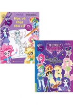 Combo Hình Dán My Little Pony – Rainbow Rocks (Bộ 2 Cuốn)