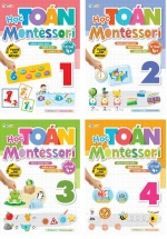 Combo Học Toán Montessori (Phát triển trí tuệ 4+) (Bộ 4 Cuốn)
