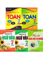 Combo Học Tốt Toán + Ngữ Văn + Khoa Học Tự Nhiên Lớp 7 (Bám Sát SGK Cánh Diều) (Bộ 5 Cuốn)