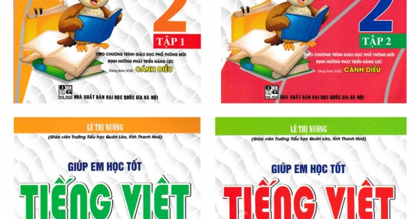 Combo Học Tốt Toán + Tiếng Việt Lớp 2 (Dùng Kèm SGK Cánh Diều) (Bộ 4 Cuốn)
