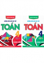 Combo Hướng Dẫn Giải Bài Tập Toán 4 – Tập 1 + 2 (Bám Sát SGK Cánh Diều) (Bộ 2 Cuốn)