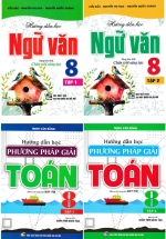 Combo Hướng Dẫn Học Ngữ Văn 8 + Hướng Dẫn Học Và Phương Pháp Giải Toán 8 (Bám Sát SGK Chân Trời Sáng Tạo) (Bộ 4 Cuốn)