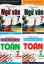 Combo Hướng Dẫn Học Ngữ Văn Lớp 7 + Hướng Dẫn Học & Phương Pháp Giải Toán Lớp 7 (Bám Sát SGK Chân Trời Sáng Tạo) (Bộ 4 Cuốn)