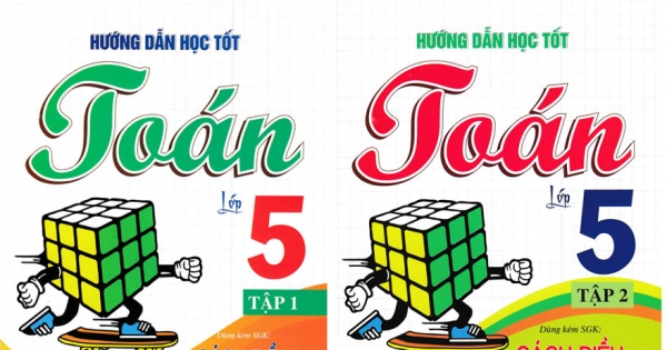 Combo Hướng Dẫn Học Tốt Toán Lớp 5 – Tập 1 + Tập 2 (Bám Sát SGK Cánh Diều) (Bộ 2 Cuốn)
