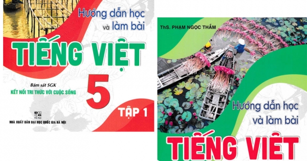 Combo Hướng Dẫn Học Và Làm Bài Tiếng Việt 5 – Tập 1 + Tập 2 (Bám Sát SGK Kết Nối Tri Thức Với Cuộc Sống) (Bộ 2 Cuốn)