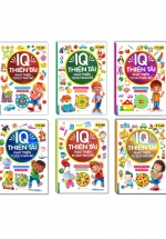 Combo IQ Thiên Tài Phát Triển Tư Duy Não Bộ 1-7 Tuổi (Bộ 6 Cuốn)