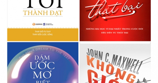 Combo John C. Maxwell: Tôi Tư Duy Tôi Thành Đạt + Học Từ Thất Bại + Dám Ước Mơ Biết Thực Hiện + Không Giới Hạn (Bộ 4 Cuốn)