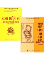 Combo Kinh Địa Tạng Bồ Tát Bổn Nguyện Trọn Bộ (Bìa Mềm) + Kinh Dược Sư Bổn Nguyện Công Đức (Bộ 2 Cuốn)
