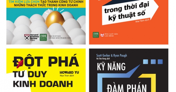 Combo Kinh Doanh, Nên Xem Những Gì? (Bộ 4 Cuốn)