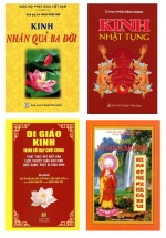 Combo Kinh Nhân Quả Ba Đời + Kinh Nhật Tụng Rồng + Di Giáo Kinh – Kinh Lời Dạy Cuối Cùng + Kinh Vu Lan Và Báo Hiếu (Bộ 4 Cuốn)