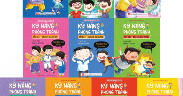 Combo Kỹ Năng Phòng Tránh Bắt Nạt Và Bạo Lực Học Đường (Bộ 10 Cuốn)