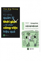 Combo Kỹ Năng Quản Lý Thời Gian Và Tổ Chức Công Việc Hiệu Quả + Kỹ Năng Tổ Chức Cuộc Họp Hiệu Quả (Bộ 2 Cuốn)